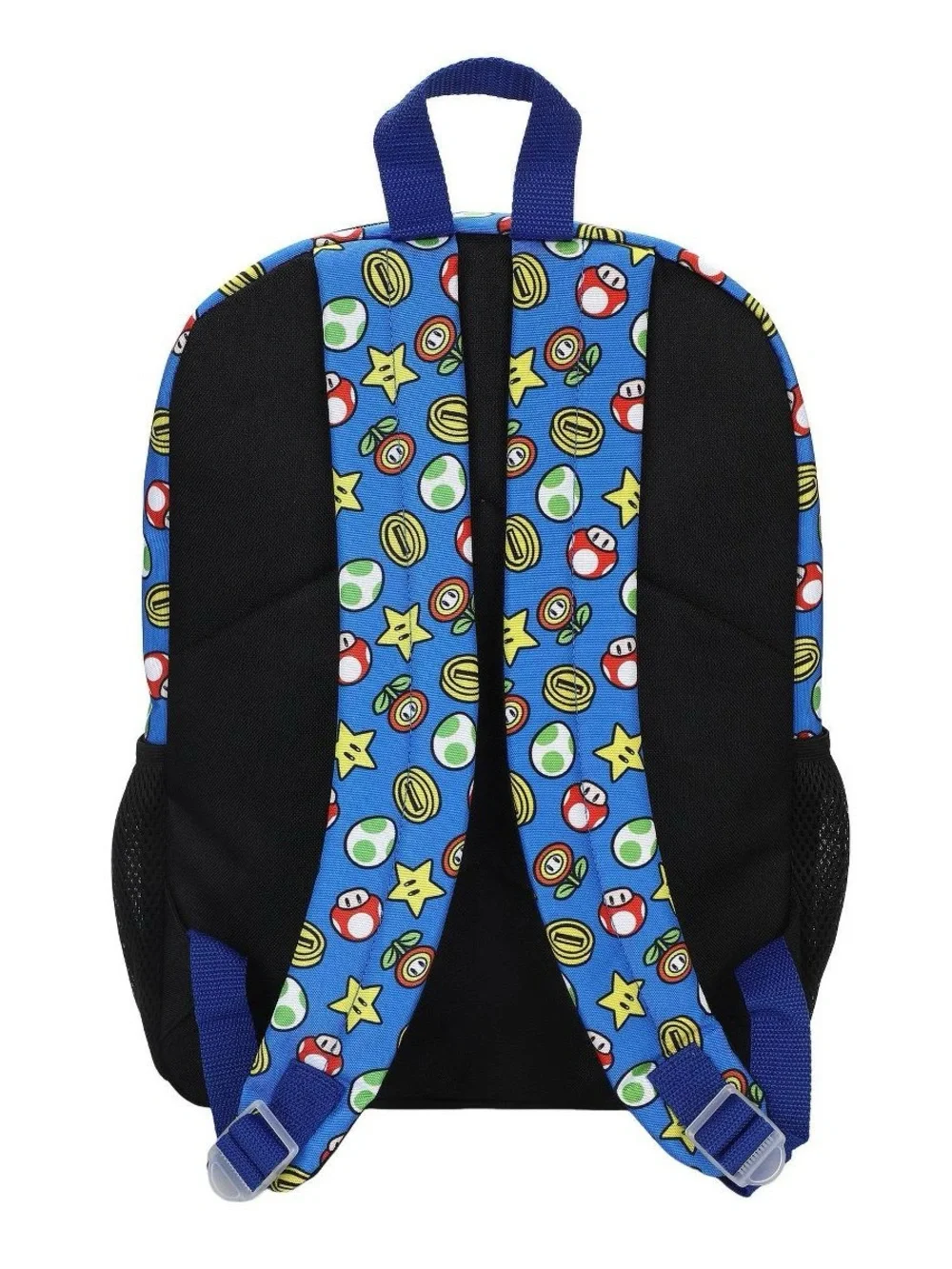 Nintendo Super Mario Kids Backpack - Blue, Red, Green, Yellow, Black T4
